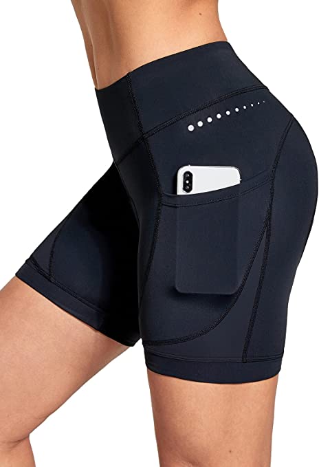 Photo 1 of BALEAF Women's 4D Padded Bike Shorts Cycling Underwear with Pockets UPF50+ SIZE L