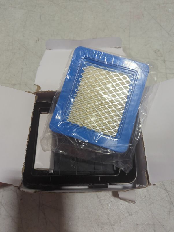 Photo 2 of 17211-ZL8-023 Air Filter With 17231-Z0L-050 Cleaner Cover Replacement for Honda GCV135 GCV160 GCV190 Engine HRB216 HRB217 HRR216 HRS216 HRT216 HRX217 Motor Pressure Washer Push Lawn Mower + Spark Plug