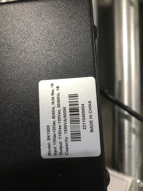 Photo 4 of 1500VA UPS Battery Backup 900W Intelligent LCD Battery Backup and Surge Protector,Uninterruptible Power Supply,Battery Backup for Computer
