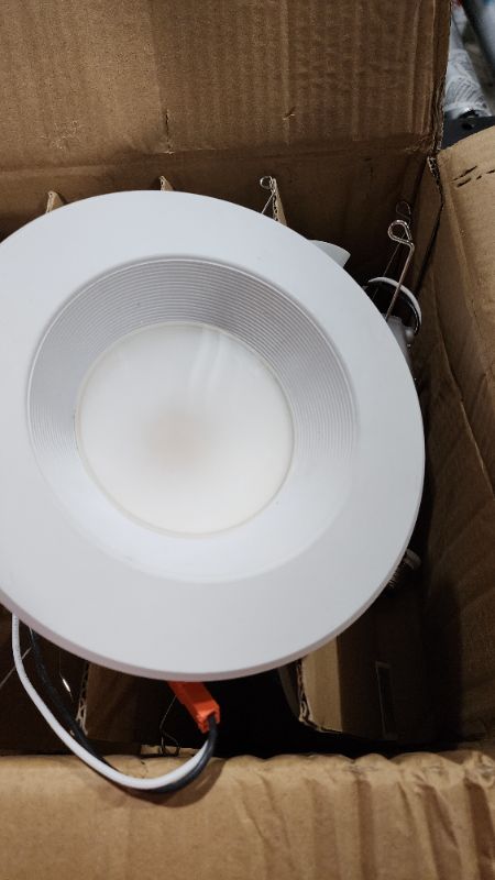 Photo 3 of Sunco Lighting 16 Pack 5/6 Inch LED Can Lights Retrofit Recessed Lighting, Selectable 2700K/3000K/3500K/4000K/5000K Dimmable, Baffle Trim, 13W=75W, 965 LM, Replacement Conversion Kit, UL Energy Star 5 CCT in One (2700K, 3000K, 3500K, 4000K, 5000K) 5/6 inc