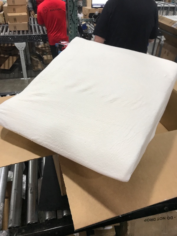 Photo 1 of Abco Bed Wedge Pillow for Sleeping - Memory Foam Top - Reduce Neck & Back Pain, Snoring, Acid Reflux, Respiratory Problems - Ideal for Sleeping, Reading, Rest, Elevation - Washable Cover - 12in

