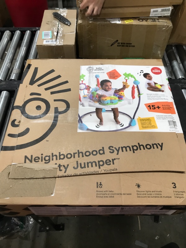 Photo 1 of Baby Einstein Neighborhood Symphony Activity Jumper with Lights and Melodies, Ages 6 months +