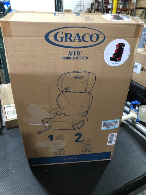 Photo 3 of Graco Affix Highback Booster Seat with Latch System, Atomic