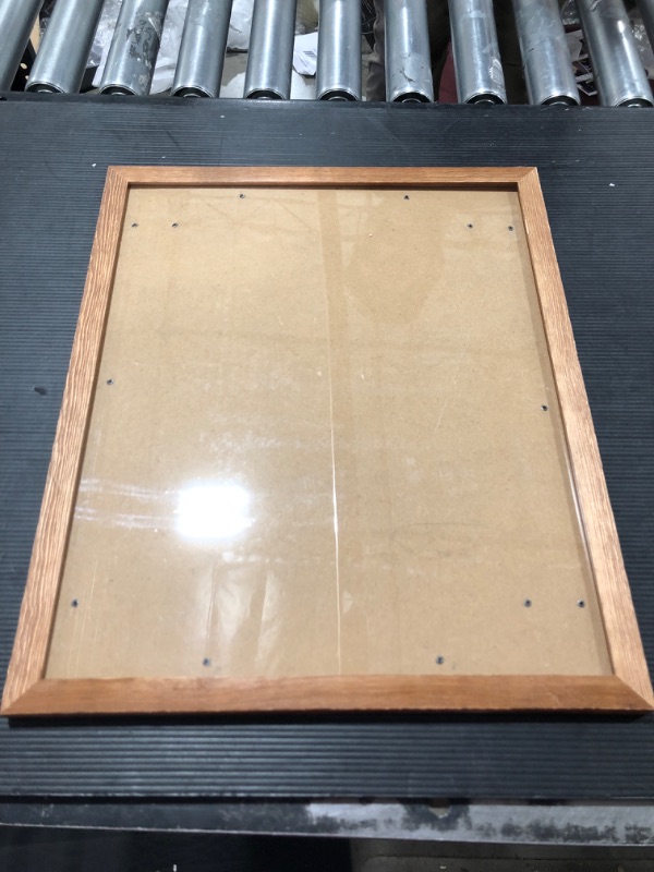 Photo 1 of 12x16 Rustic Picture Frames Solid Wood Display Pictures 11x14 or 8.5x11 Diplomas with Mat or 12x16 without Mat, Farmhouse Distressed Wooden Picture Frame for Wall or Table Top Display, Walnut Rustic Walnut 12x16"
