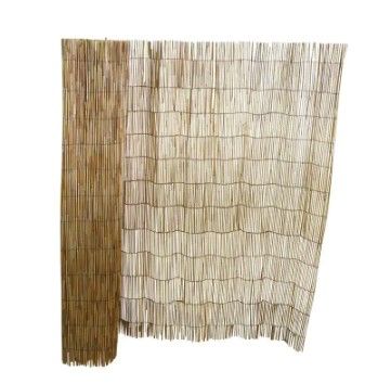 Photo 1 of 48 in. H  Natural Bamboo Reed Fence Panel, Unknown Length
