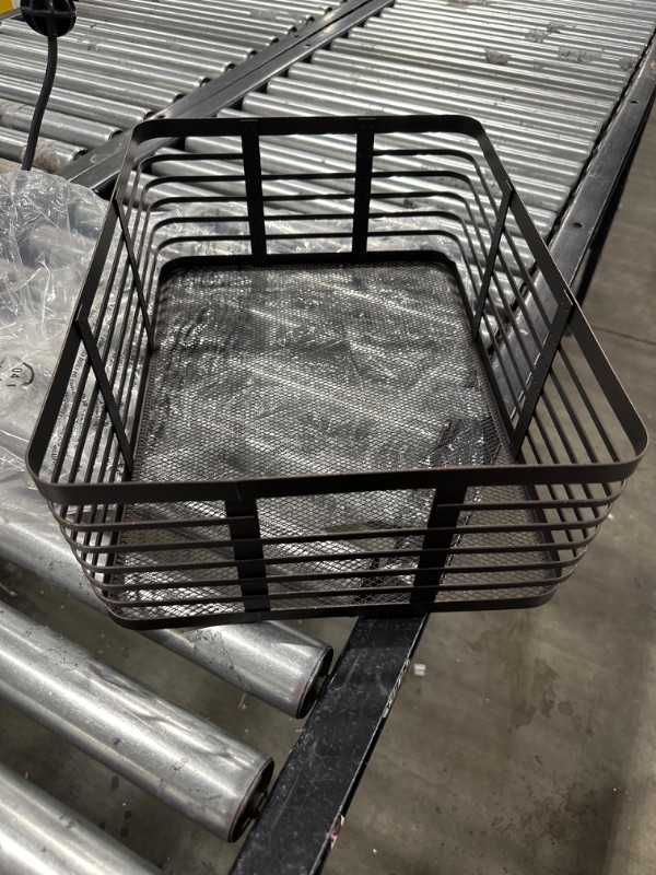Photo 2 of  Wire Food Organizer Storage Bin Baskets  Bronze 16 x 12 x 6