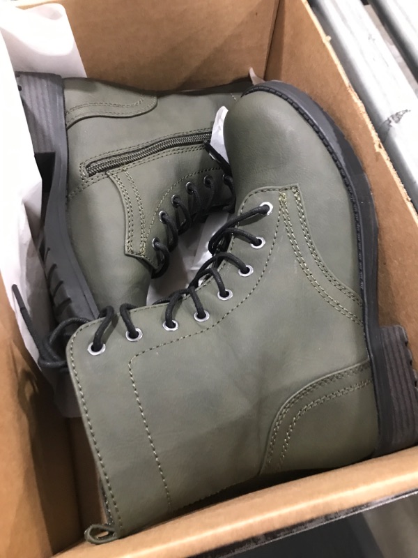 Photo 2 of Amazon Essentials Women's Lace-Up Combat Boot 8.5