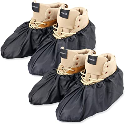 Photo 2 of 50pack shoe covers black 