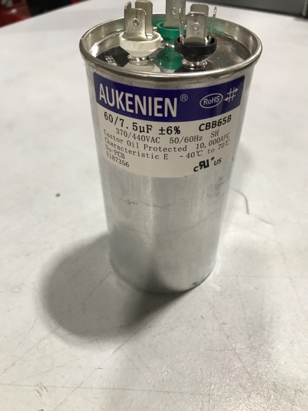 Photo 1 of AUKENIEN CAPACITOR 370/440VAC 50/60HZ