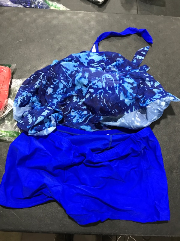 Photo 1 of 2XL BLUE BATHING SUIT 