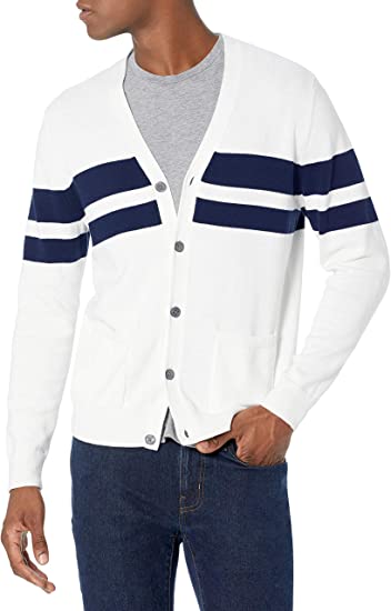 Photo 1 of Amazon Essentials Men's Cotton Cardigan Sweater--XXL