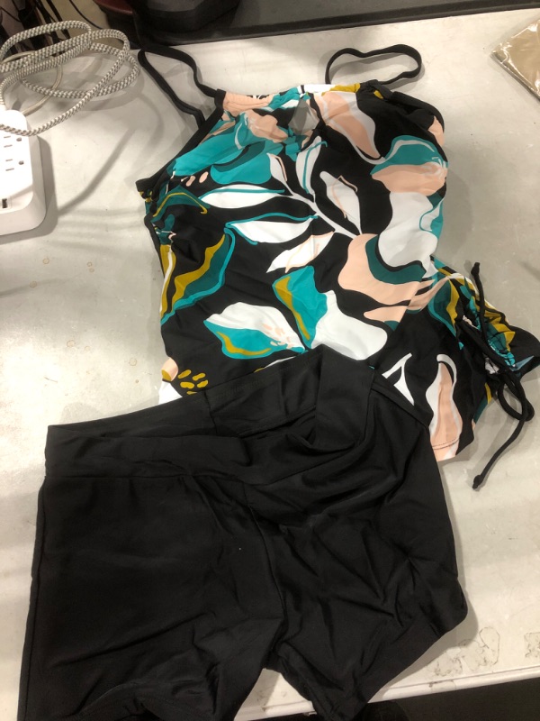 Photo 1 of 2 PIECE SWIMSUIT SIZE S 