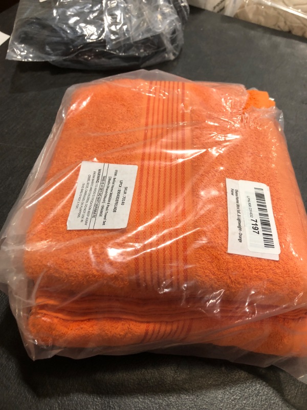 Photo 1 of 6 PACK ORANGE TOWEL