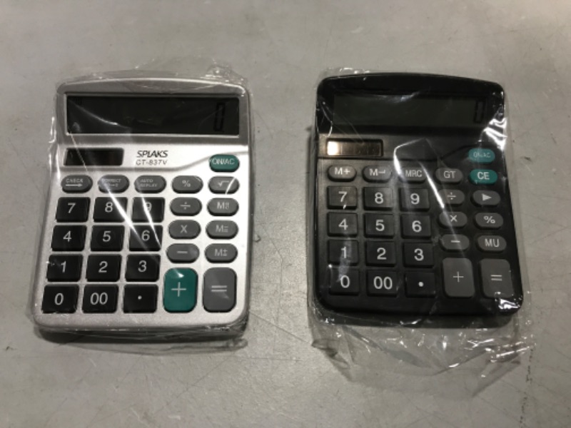 Photo 1 of Electronic Calculator 2pack 