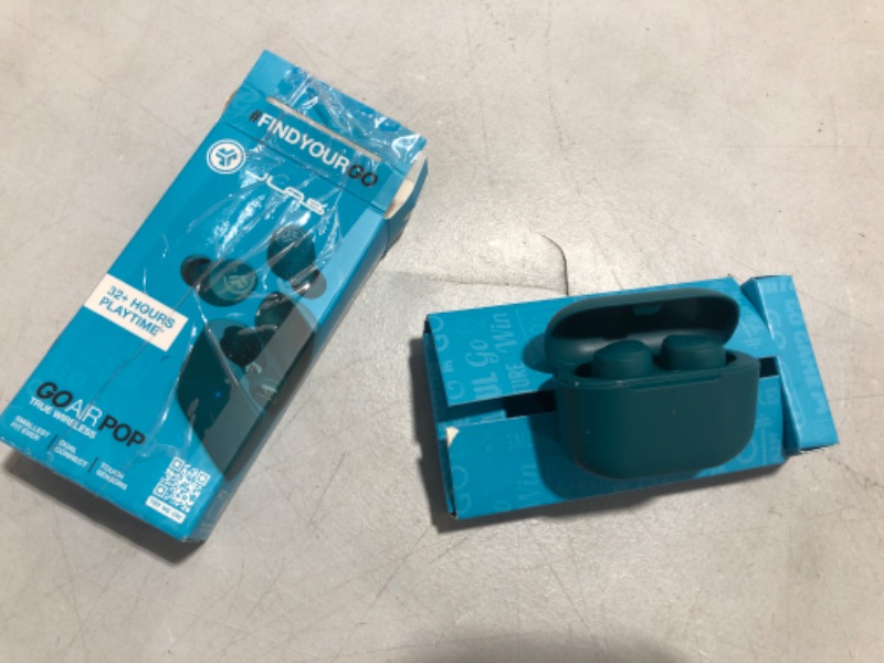 Photo 2 of GO Air POP True Wireless Earbuds Teal