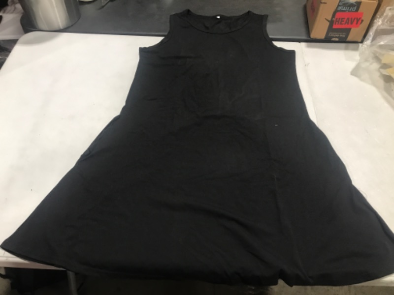 Photo 1 of Women's Sleeveless T-Shirt Dress - Large