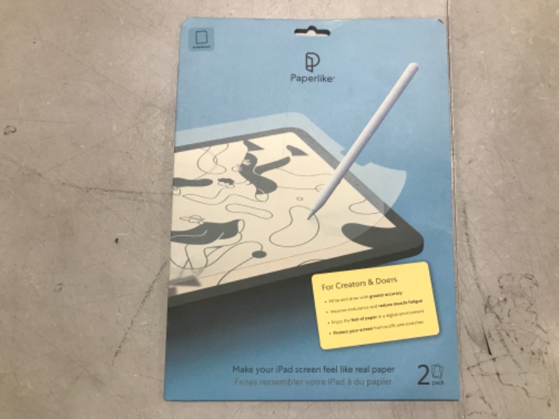 Photo 1 of Screen Protector Matte Paper Feel Write Draw Compatible With Apple Pencil 2 Pcs
