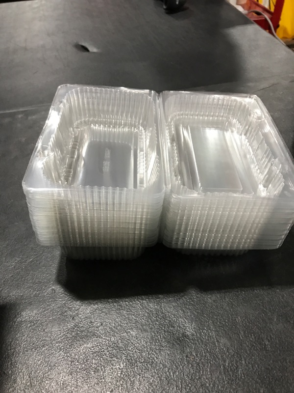 Photo 1 of 50 pc clamshell containers