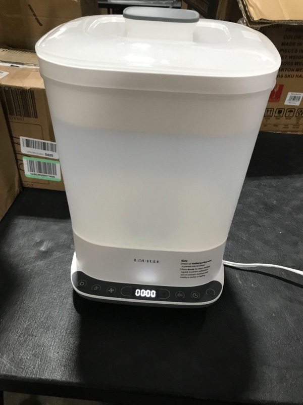 Photo 1 of Baby Bottle Sterilizer, Electric Steam Bottle Sterilizer and Dryer, 6-in-1 Bottle Sanitizer for Baby Items, All Baby Bottles & Breast Pump Accessories
