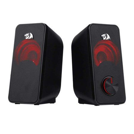 Photo 1 of Redragon GS500 Stentor 2 Channel Gaming Stereo Computer Speakers - Black
