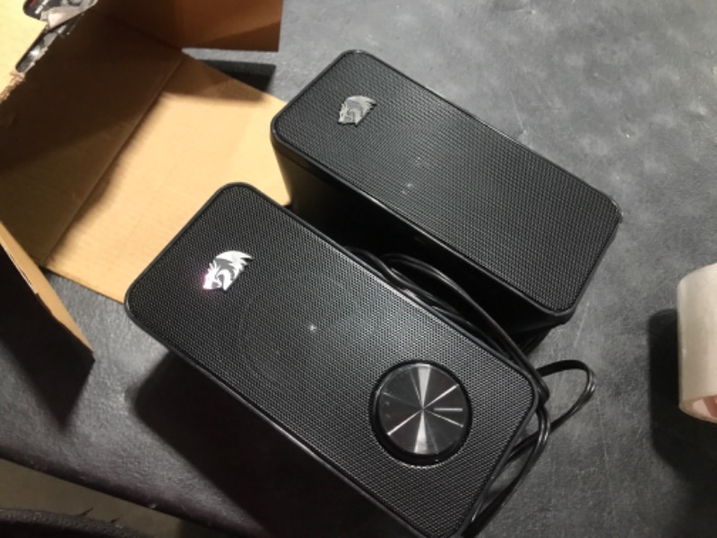 Photo 2 of Redragon GS500 Stentor 2 Channel Gaming Stereo Computer Speakers - Black
