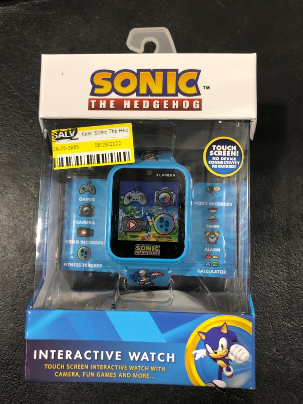 Photo 2 of Kids' Sonic The Hedgehog Interactive Watch - Blue