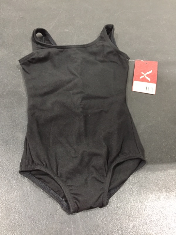 Photo 2 of Capezio girls Classic High-neck Tank Leotard Toddler (2T) Black