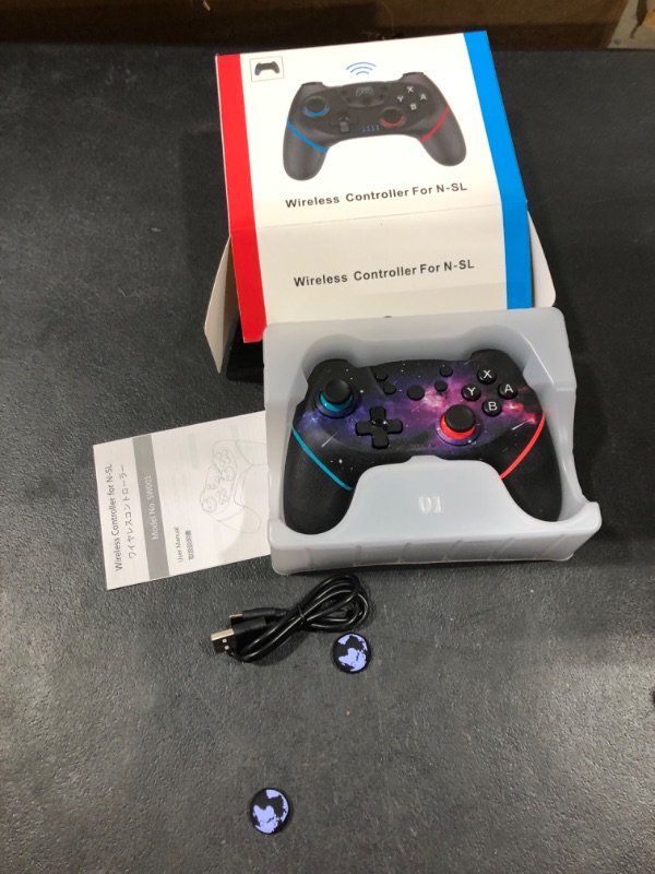 Photo 2 of Enhanced Nintendo Switch/Lite Wireless Switch Pro Controller Drop-Proof W/Bluetooth