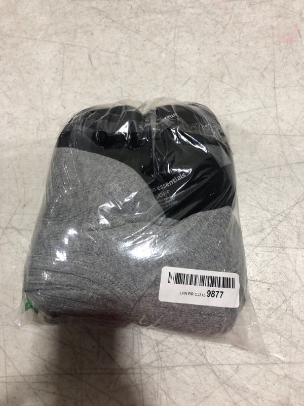 Photo 3 of Amazon Essentials Men's Tank Undershirts, Pack of 5 SIZE S
3 GREY 
2 BLACK 