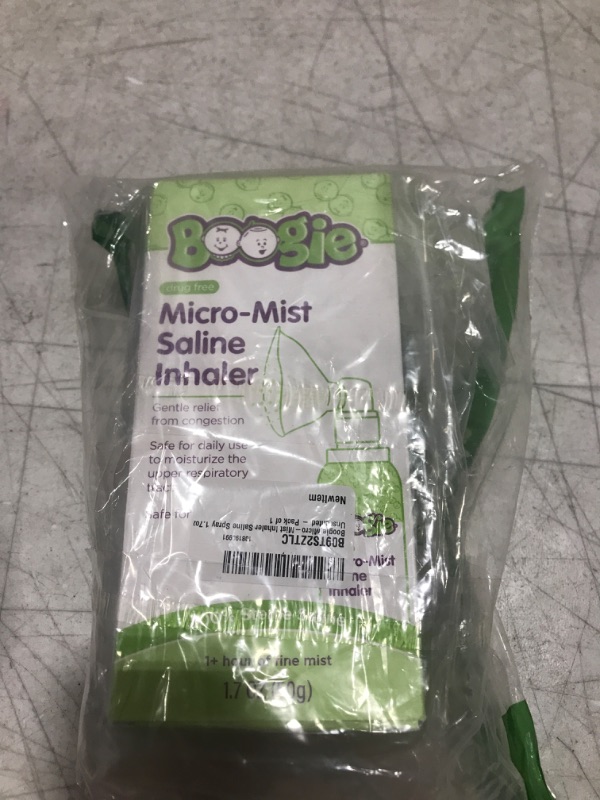 Photo 2 of Boogie Micro-Mist Inhaler Saline Spray 1.7oz Unscented - Pack of 1