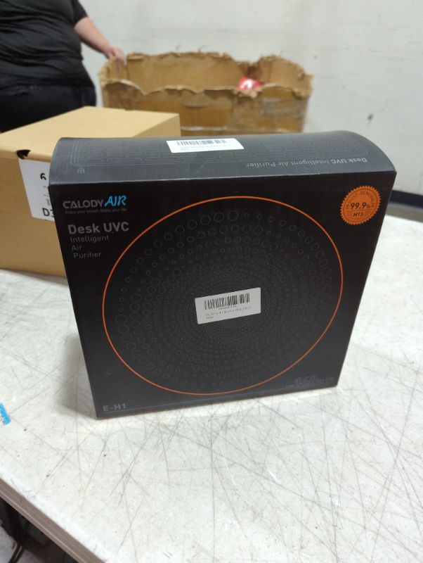 Photo 1 of CALODY Air Purifiers for Bedroom, Air Purifiers for Home Large Room, H13 True HEPA Air Filter for Pets, Allergies, Smoke Odor Eliminator with PM2.5 Air Quality Monitoring 550 sqft