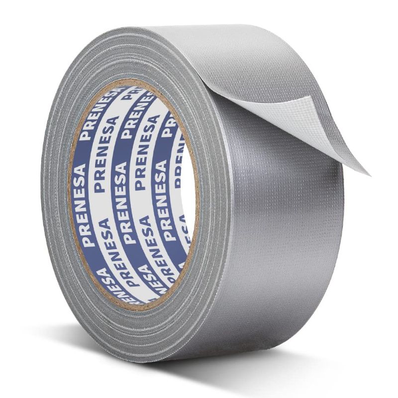 Photo 1 of 1.89 in. x 35 yd. Premium Duct Tape in Gray
