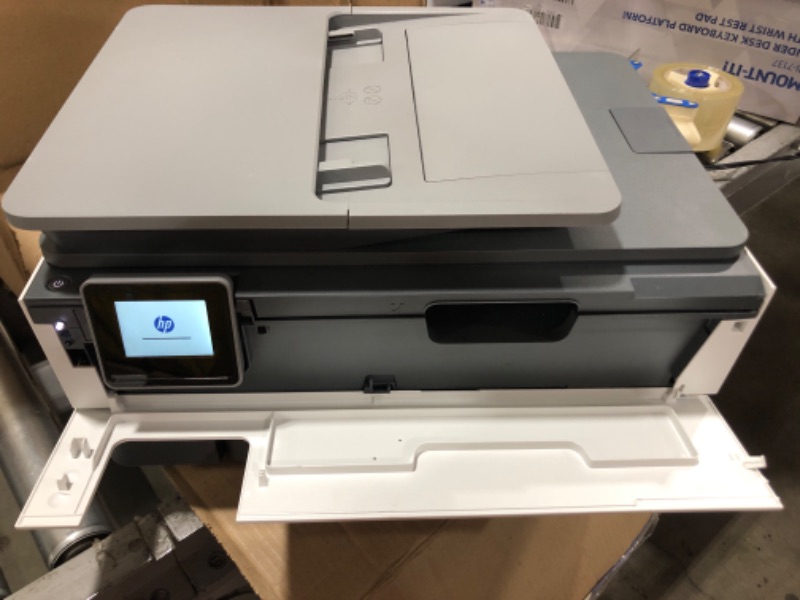 Photo 1 of HP OfficeJet Pro 8025e Wireless Color All-in-One Printer with Bonus 6 Free Months Instant Ink (1K7K3A) (Renewed Premium) Renewed OfficeJet Pro 8025e