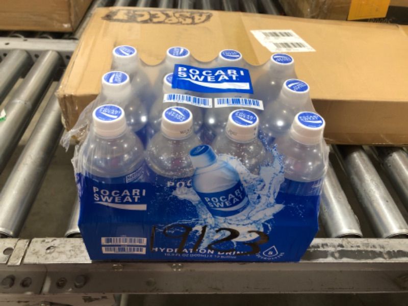 Photo 1 of Pocari Sweat PET Bottles - The Water and Electrolytes that Your Body Needs, Japans Favorite Hydration Drink, Now in the USA, Clear, 500 ml, 12 Pack 16.9 Ounce (Pack of 12)