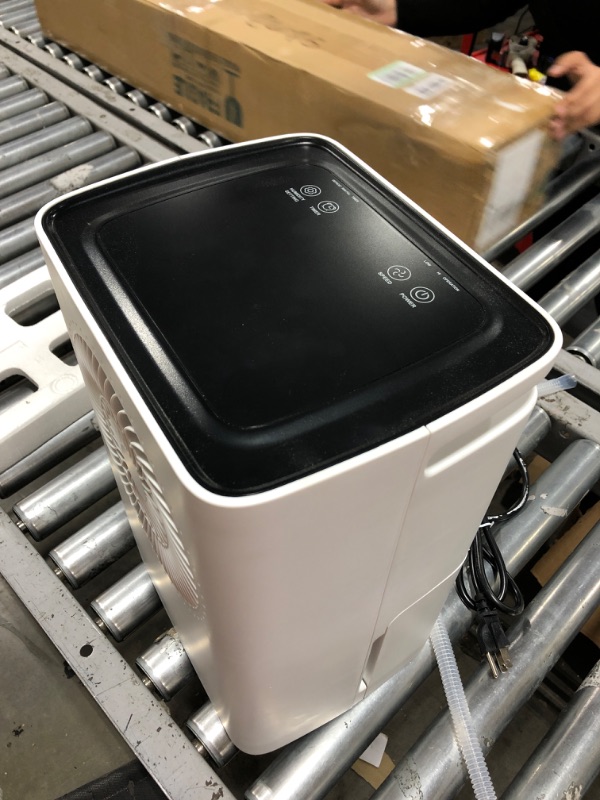 Photo 1 of 2500 Sq. Ft 30 Pint Dehumidifier, Dehumidifiers for Home Basement with Drain Hose, COLAZE Dehumidifiers for Large Room with Auto or Manual Drain, 24 Hours Timer, 0.58 Gallon Water Tank, Auto Defrost, Overflow Protection, Continuous Drain Function