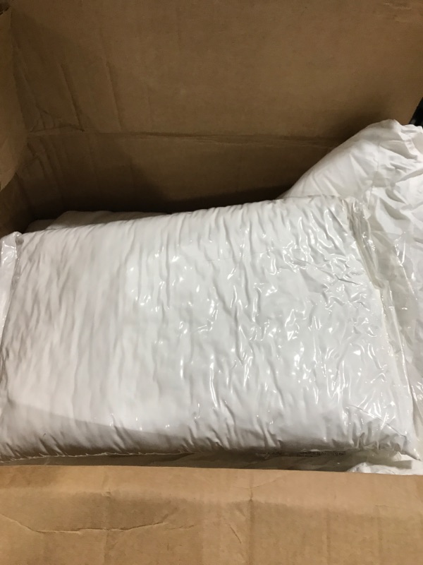 Photo 1 of 2 standard white pillows 