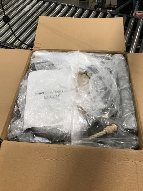 Photo 3 of JOYO Cat Tree for Indoor Cats, 65.5 Inches Multi-Level Cat Tower Cat Tree with Hammock, Scratching Posts, Top Perch, Ladder, Cat Activity Tree Cat Condo with Toys, Cat Climbing Tower for Kitten Play Grey