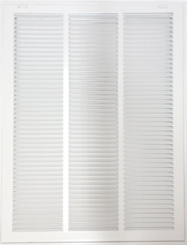 Photo 1 of 18" X 24" Return Air Filter Grille - Filter Included - Easy Plastic Tabs for Removable Face/Door - HVAC Vent Duct Cover - White [Outer Dimensions: 19.75w X 25.75h] 18 X 24