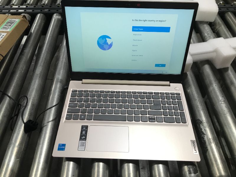 Photo 2 of 2022 Newest Lenovo Ideapad 3 Laptop, 15.6" HD Touchscreen, 11th Gen Intel Core i3-1115G4 Processor, 8GB DDR4 RAM, 256GB PCIe NVMe SSD, HDMI, Webcam, Wi-Fi 5, Bluetooth, Windows 11 Home, Almond