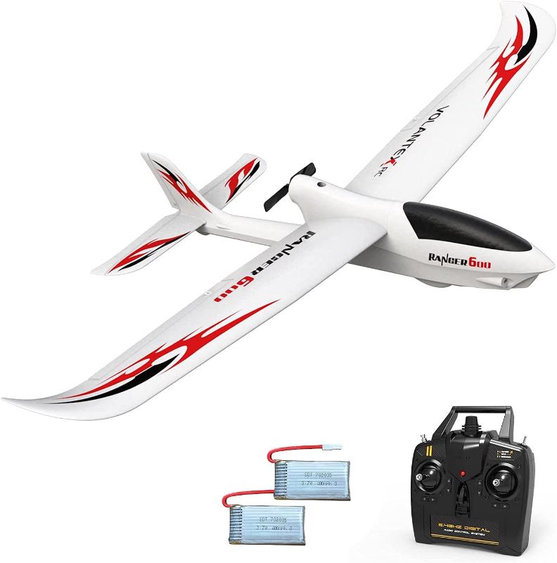 Photo 1 of VOLANTEXRC RC Plane Ranger600 RC Airplane Glider Ready to Fly, 2.4GHz Remote Control Plane with Xpilot Stabilizer, Excellent Glider Performance for Adults (761-2 RTF)