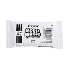 Photo 1 of Crayola Model Magic White, 1 Oz, Air Dry Modeling Clay for Kids, Bulk School Supplies for Teachers, 10 Count