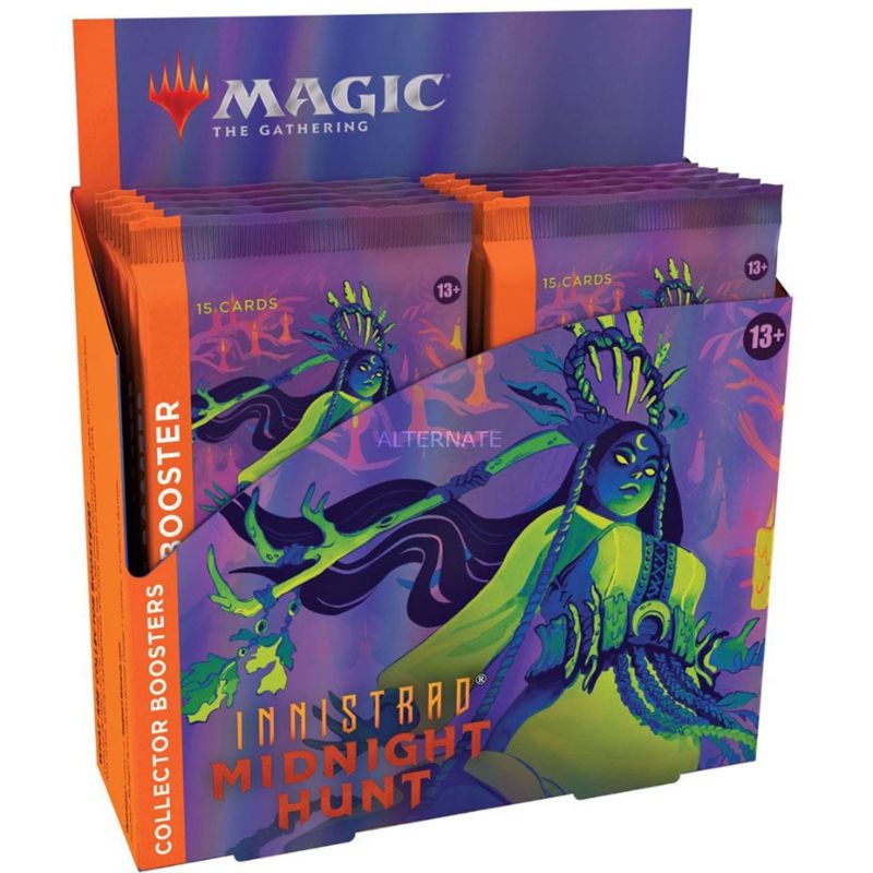 Photo 1 of Magic the Gathering: Innistrad: Midnight Hunt - Collector Booster Box (12)
