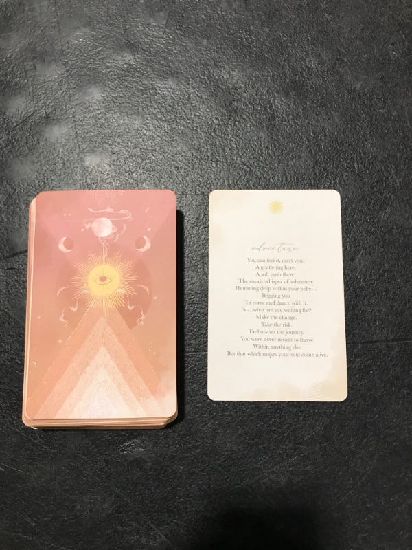 Photo 2 of AFFIRMATION CARDS FOR WOMEN - 36 Positive Affirmations Cards. Self Care Oracle Cards, Spiritual Gifts for Women. Daily Affirmation Cards Deck, Meditation Journaling Manifestation Inspiration Cards Pink, Nude, & Coral