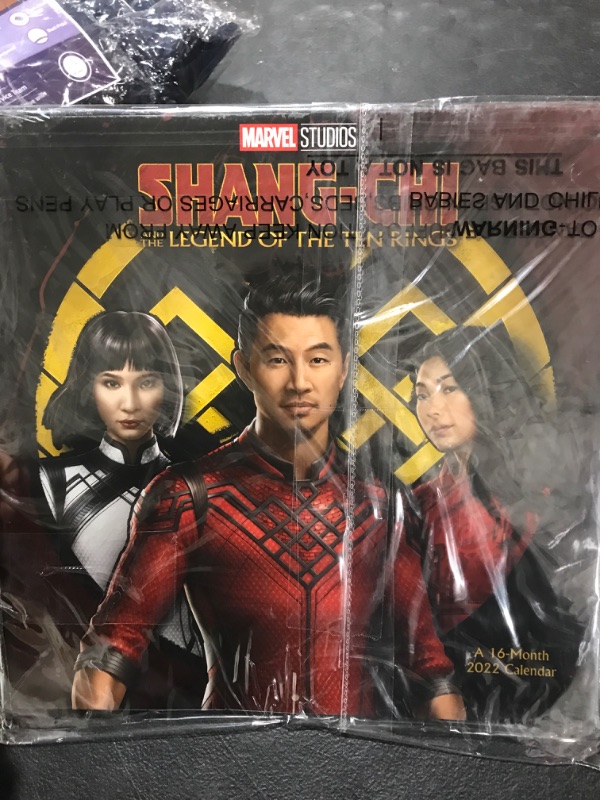 Photo 2 of 2022 Marvel Shang-Chi and the Legend of the Ten Rings Wall Calendar