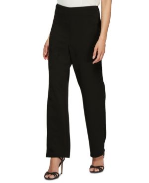 Photo 1 of Alex Evenings Slim Leg Crepe Pants SMALL 
