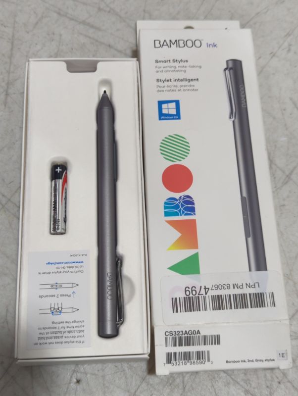 Photo 2 of Bamboo Ink Smart Stylus for Windows Ink Second Generation CS323AG0A