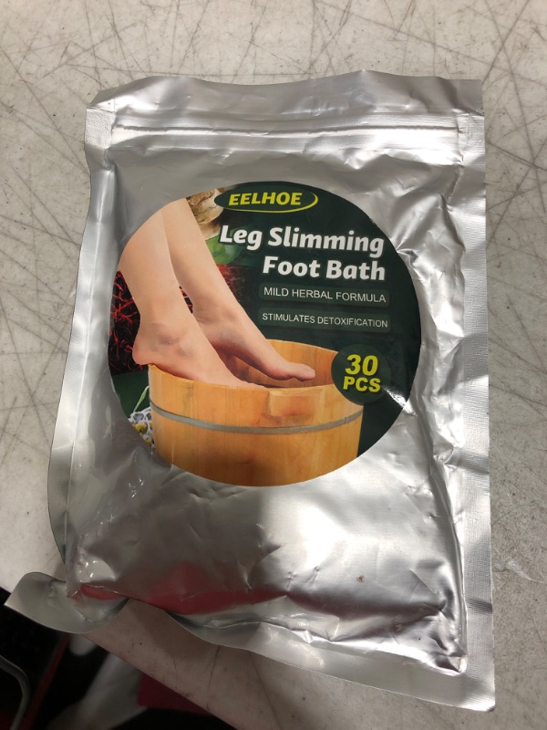 Photo 2 of 30 Pcs Lymphatic Drainage Herbal Footbath,Natural Ginger Mugwort Herb Foot ,Promote Blood Circulation Reduce Adipose Tissue and Fat Cells Relieve Muscle Soreness and Swelling.