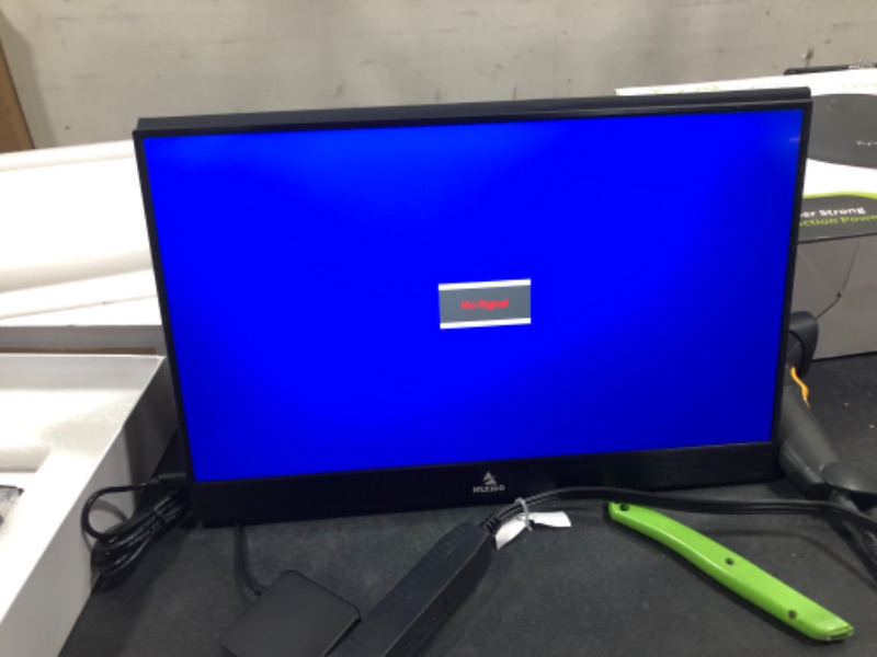 Photo 1 of NexiGo 144Hz 17.3 Inch Portable Gaming Monitor, FHD IPS Computer Display, Dual Speakers Eye Care Screen with HDMI/Type C for Laptop PC/MAC/Surface/PS4/Xbox/Switch, Included Black Smart Cover (Renewed)