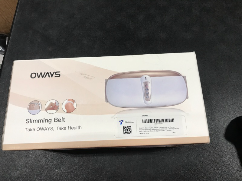 Photo 4 of OWAYS Slimming Belt, Weight Loss Machine for Women, Adjustable Vibration Massage, 4 Massage Modes, Belly Fat Burner, Promote Digestion, NOT Cordless