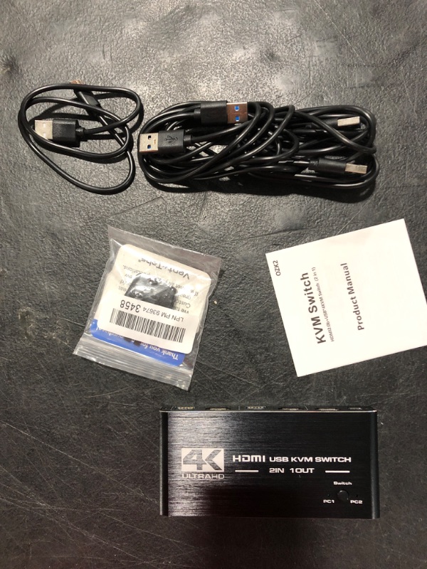 Photo 3 of HDMI KVM Switch, USB Switch 2x1